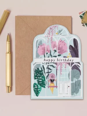 Carte - Happy Birthday - Serre