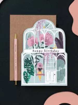 Carte - Happy Birthday - Serre