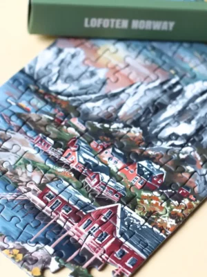 Mini puzzle Lofoten Norvège