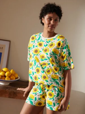 PYJAMA Tournesol pois