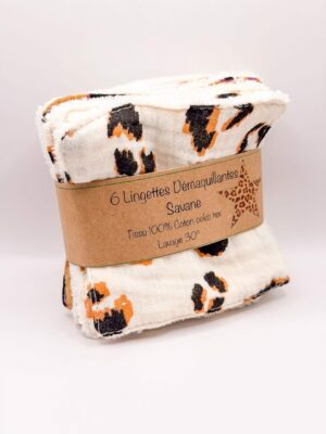 Lingettes démaquillantes - Léopard