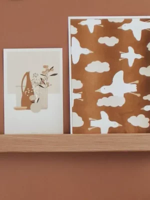 Etagère magnétique - bois