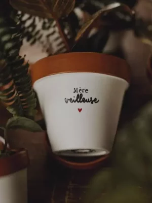 Pot de fleur - Mère veilleuse