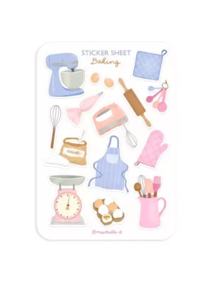 Sticker A6 - Boulangerie pâtisserie