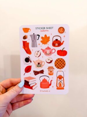Sticker A6 - Plaisirs d'automne