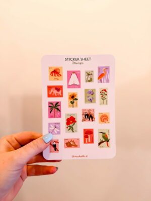 Sticker A6 - Timbres