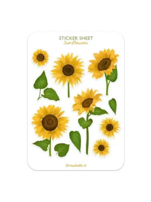 Sticker A6 - Tournesols
