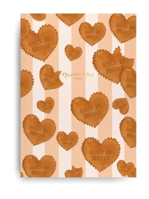 Carnet Coeur de beurre