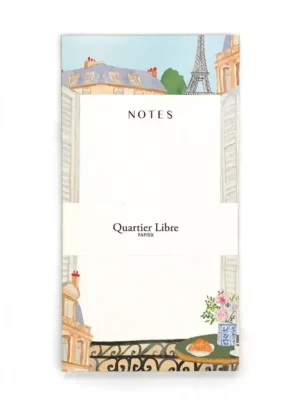 Bloc-notes P'tit Déj à Paris