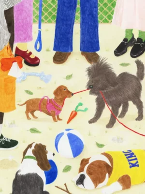 Puzzle Sortir le chien