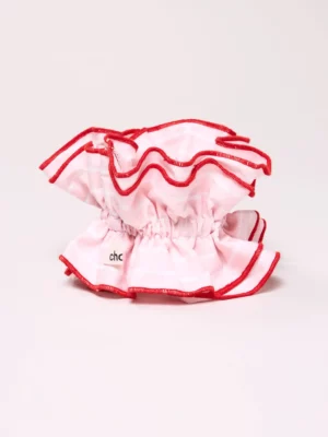 Maxi chouchou - Rayé rose rouge