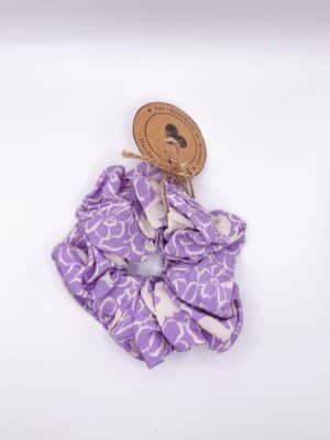 Chouchou - Fleurs violettes