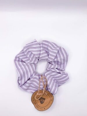 Chouchou - Rayures violettes