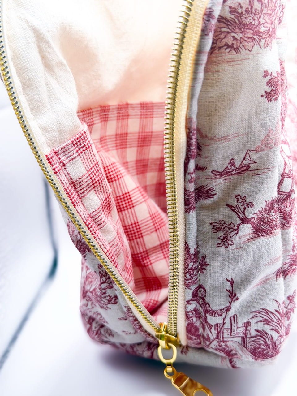 Pochette grande ouverture - Gravures rouge – Image 2