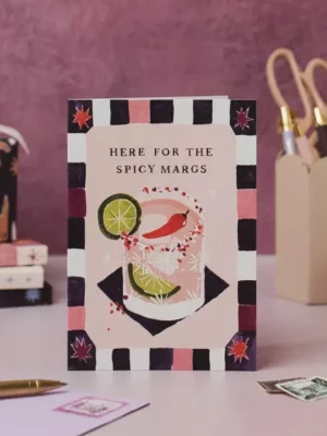 Carte - Happy Birthday - Margarita épicée