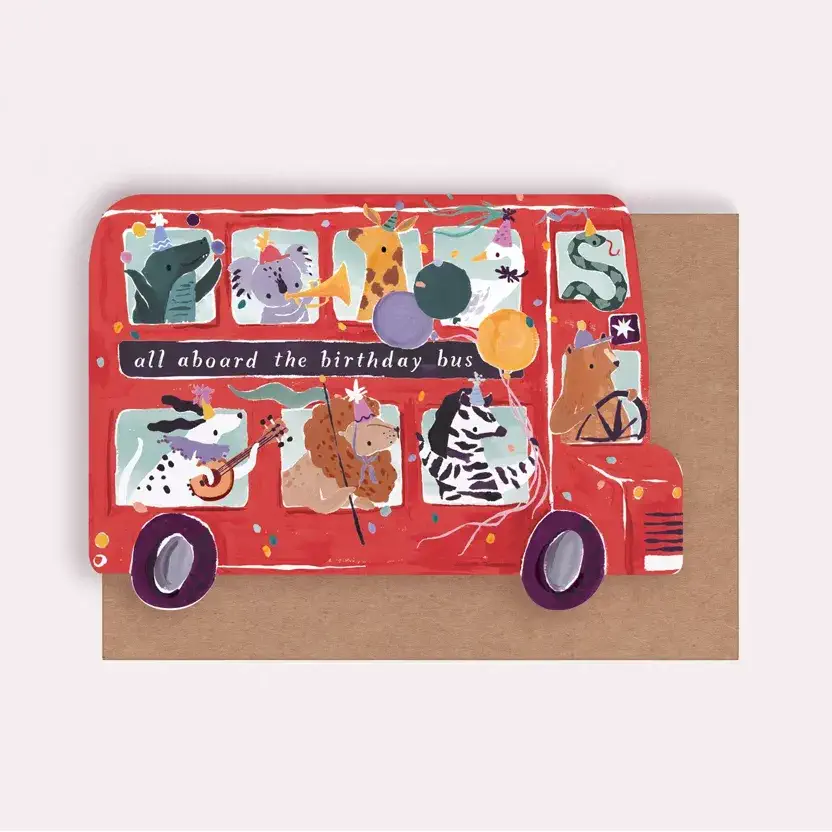 Carte - Happy Birthday - Party bus – Image 2