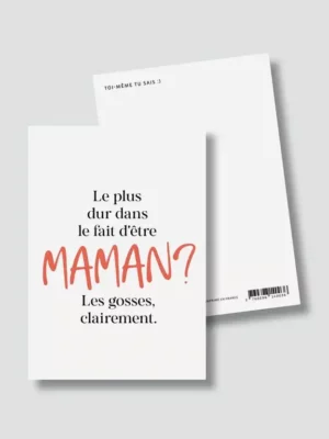 Carte Maman ? Les gosses