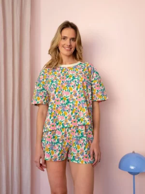 PYJAMA Gaufré Pastel bloom