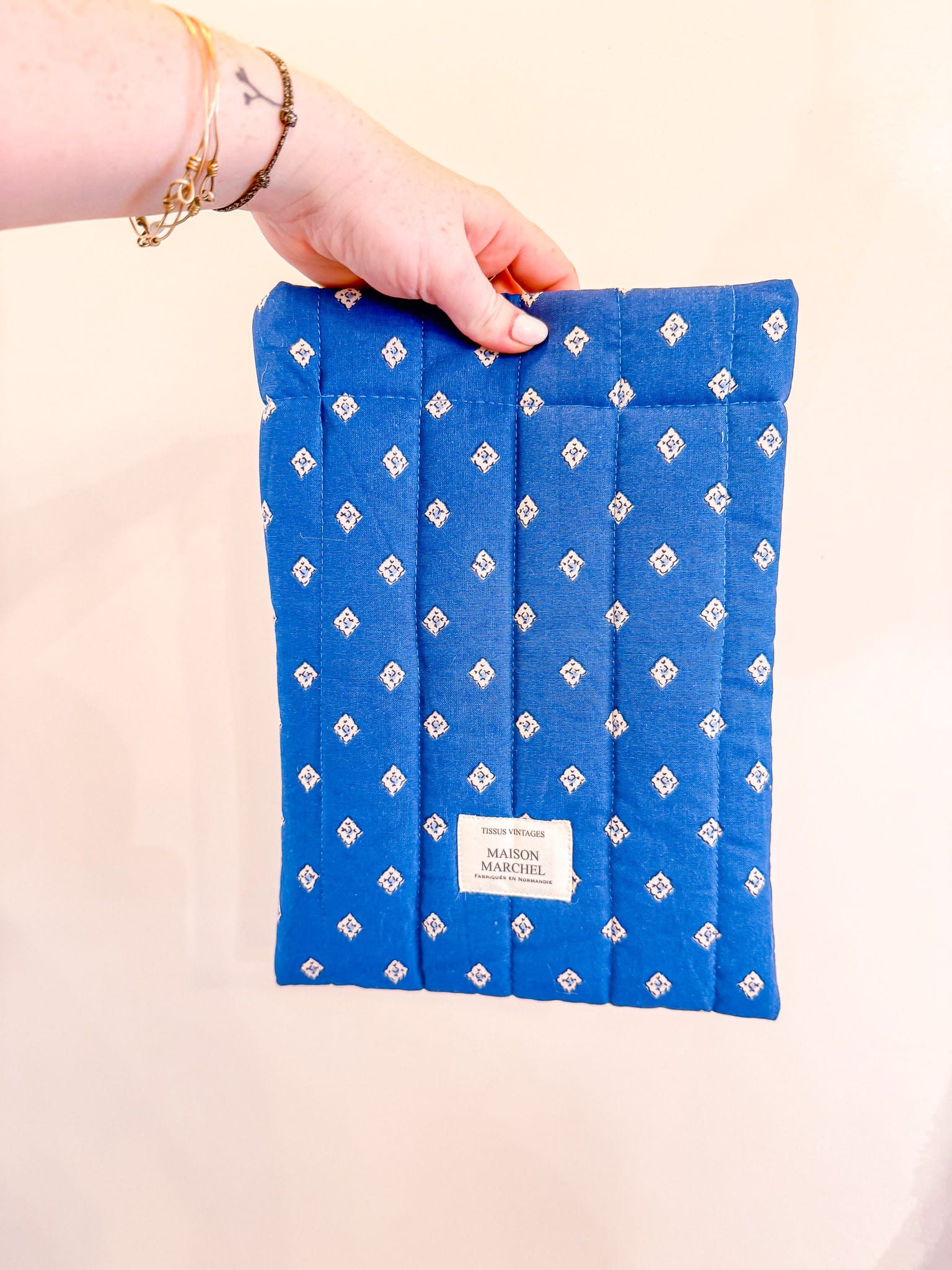 Pochette livre - Bleue