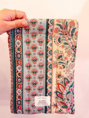Pochette livre - Fleurs baroque