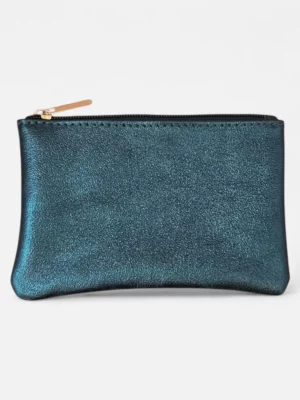 Pochette en cuir revalorisé