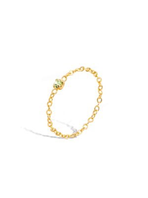 Bague - ALBAN - Verte