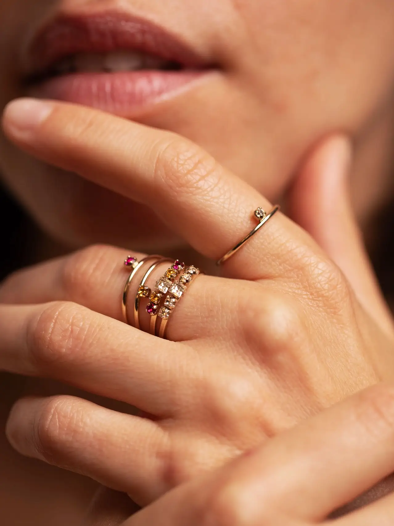 Bague - VINCENT - Fuschia – Image 3