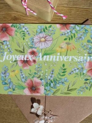 Carte Anniversaire Lili