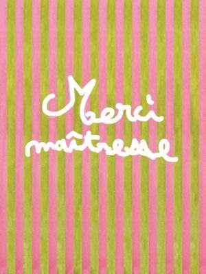 Carte Merci maîtresse
