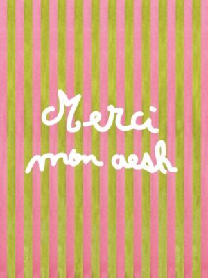 Carte Merci mon aesh
