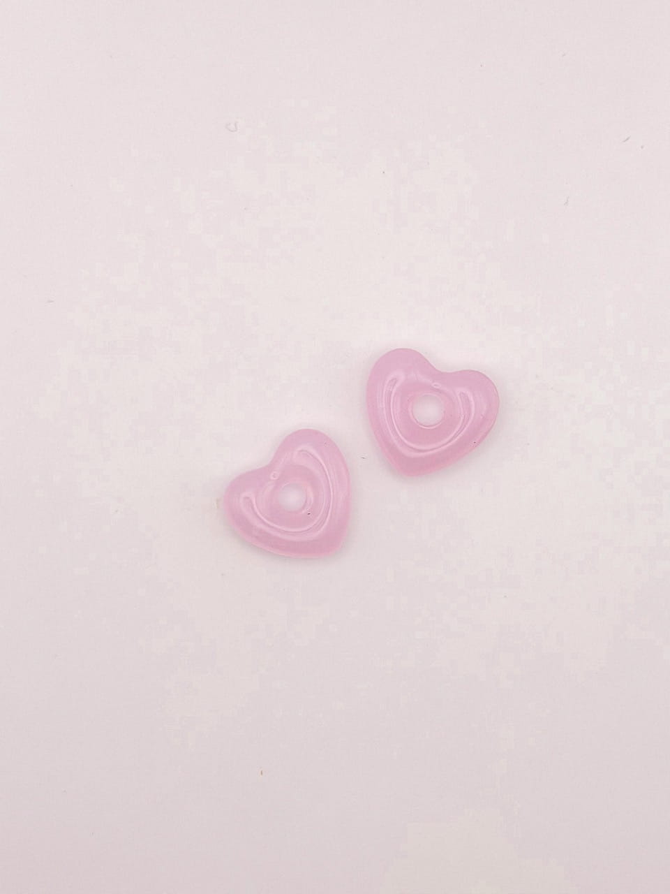 Recharges - BO Coeur bombé - Rose pâle
