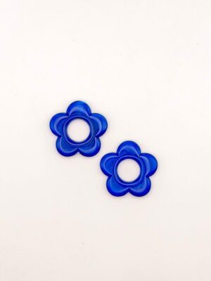 Recharges - BO Fleurs uni - Bleu roi