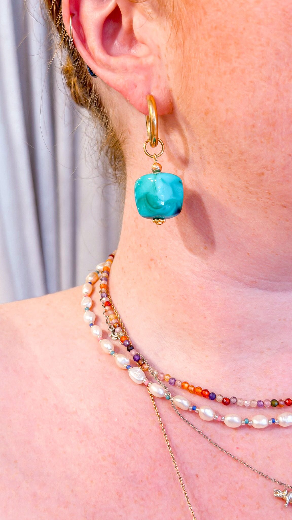 Recharges - BO cube - Bleu turquoise – Image 2