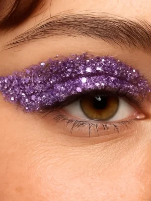 Paillettes - Pluie violette