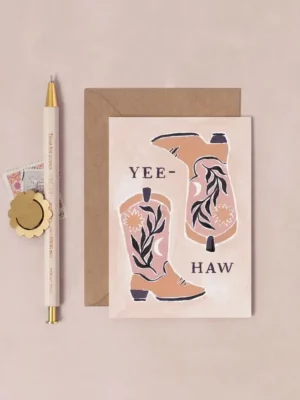 Mini carte - Bottes cowboy