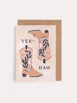 Mini carte - Bottes cowboy