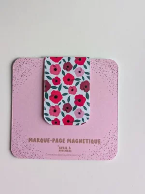 Marque-Page Magnétique – Anémones