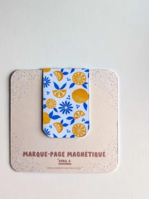 Marque-Page Magnétique – Citrons