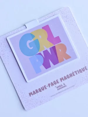 Marque-Page Magnétique – GRL PWR