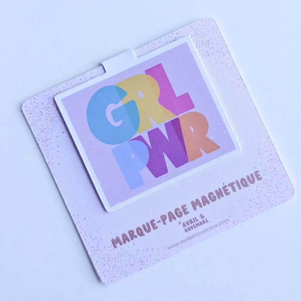 Marque-Page Magnétique – GRL PWR