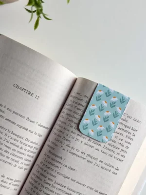 Marque-Page Magnétique – Marguerites
