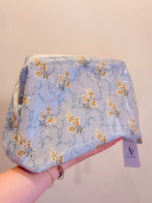 Big trousse ouverture géante - Liberty bleu