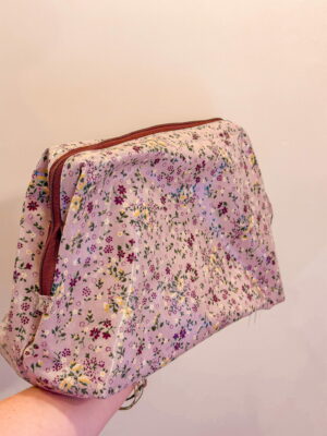 Big trousse ouverture géante - Liberty violet