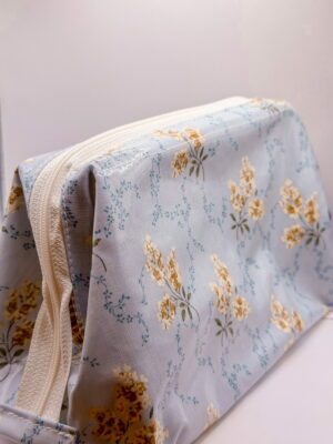 Trousse ouverture géante - Liberty bleu