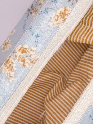 Big trousse ouverture géante - Liberty bleu