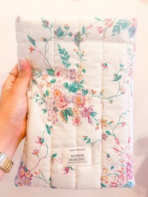 Pochette livre - Fleurs romantiques