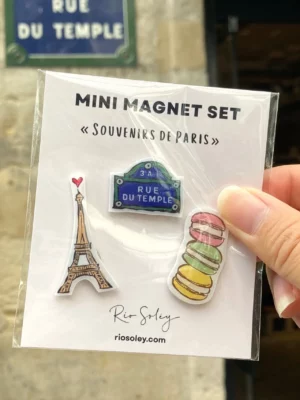 Mini aimants - Souvenirs de Paris