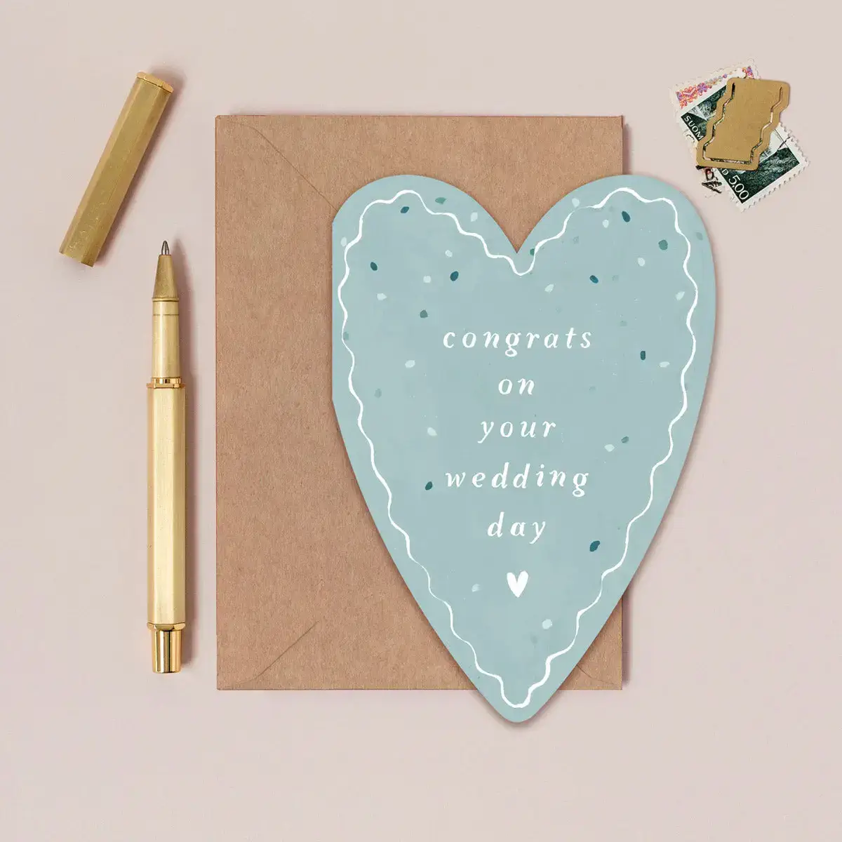 Carte - Mariage Cœur