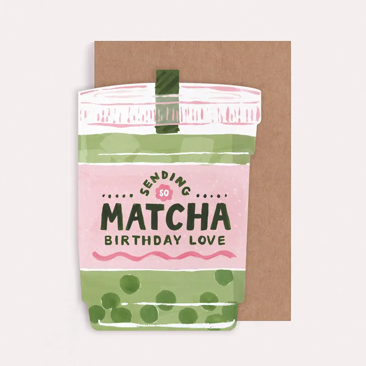Carte - Happy Birthday - Matcha – Image 2