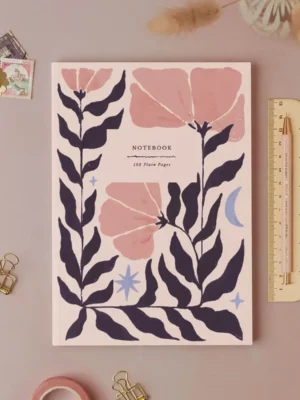 Carnet pages blanches - Botanique